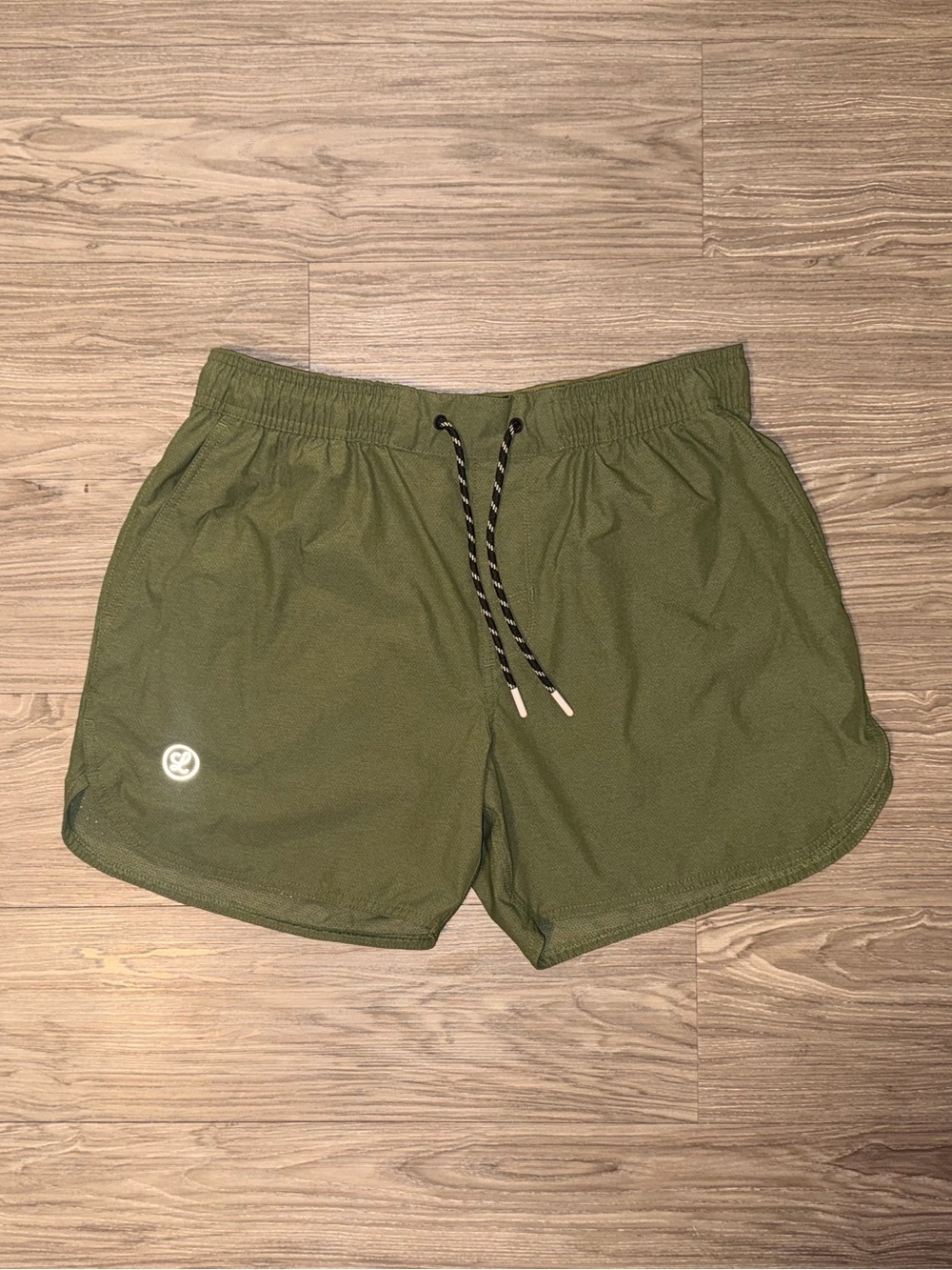 Legends Luka Shorts 4” Inseam Unlined Green Mens Sz L Athletic Performance Gym
